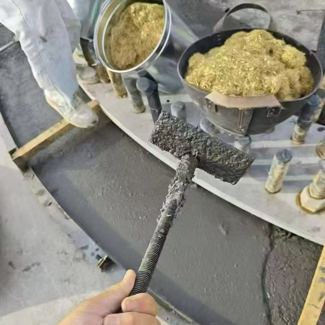 台州C120钢纤维高强无收灌浆料 轧机压缩机汽轮机发电机锻压设备底座灌浆材料
